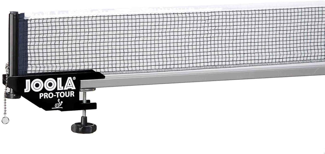 Joola Unisex – Erwachsene Post-Set Pro Tour Tischtennisnetz, Schwarz, 152cm Bundle mit Tisch Tennis-