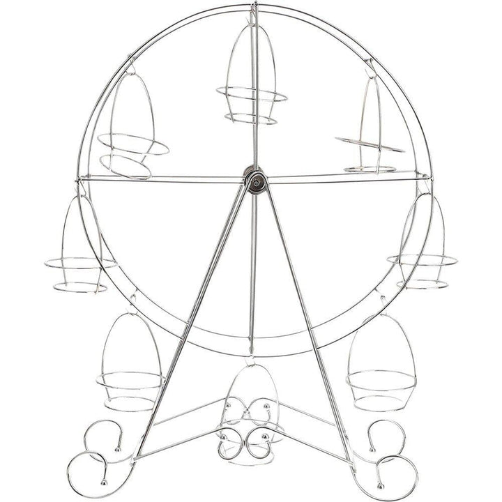 Riesenrad-Cupcake-Halter, Metall-Dessert-präsentationsständer, Leicht Zu Reinigendes, Drehbares Disp