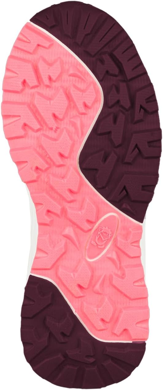 Trollkids wasserdichte Winterschuhe Wanderschuhe Hafjell 28 EU Karamell Braun Lachsrosa Burgunderrot