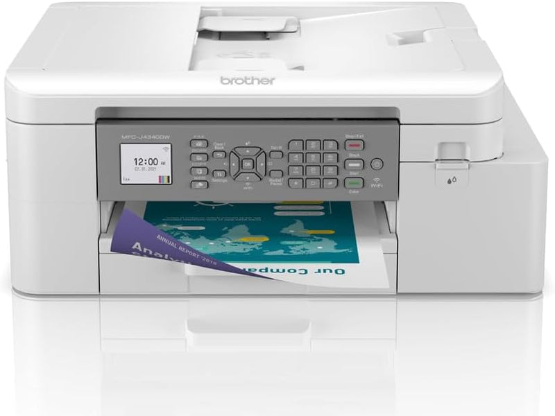 Brother MFC-J4340DW 4-in-1 Farbtintenstrahl-Multifunktionsgerät (Drucker, Scanner, Kopierer, Fax), w