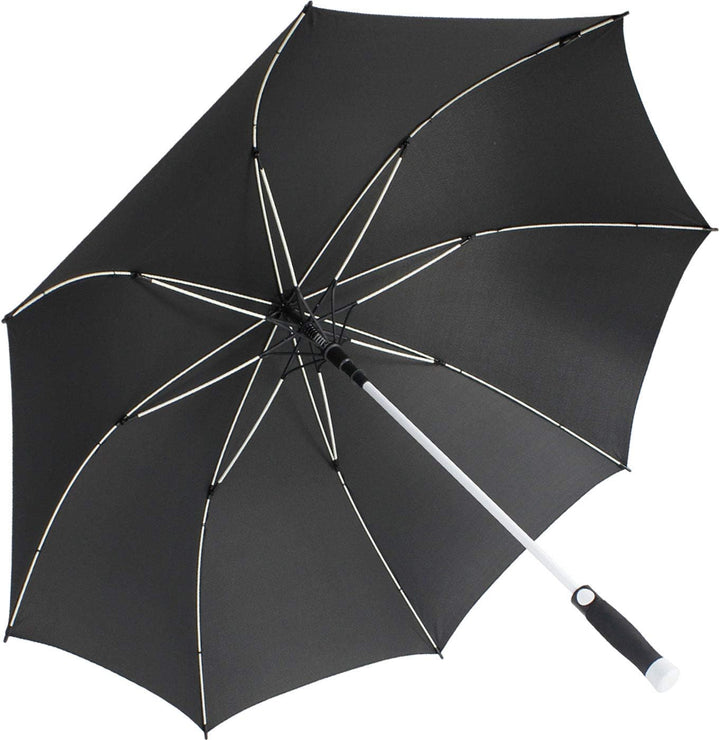 iX-brella XXL Automatik Golfschirm mit weissem Fiberglas-Gestell mit Hunde-Motiv 4 Hund 4, Hund 4