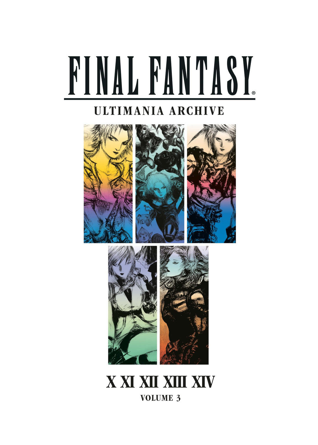 Final Fantasy Ultimania Archive: X, XI, XII, XIII, XIV (3), Gebundenes Buch