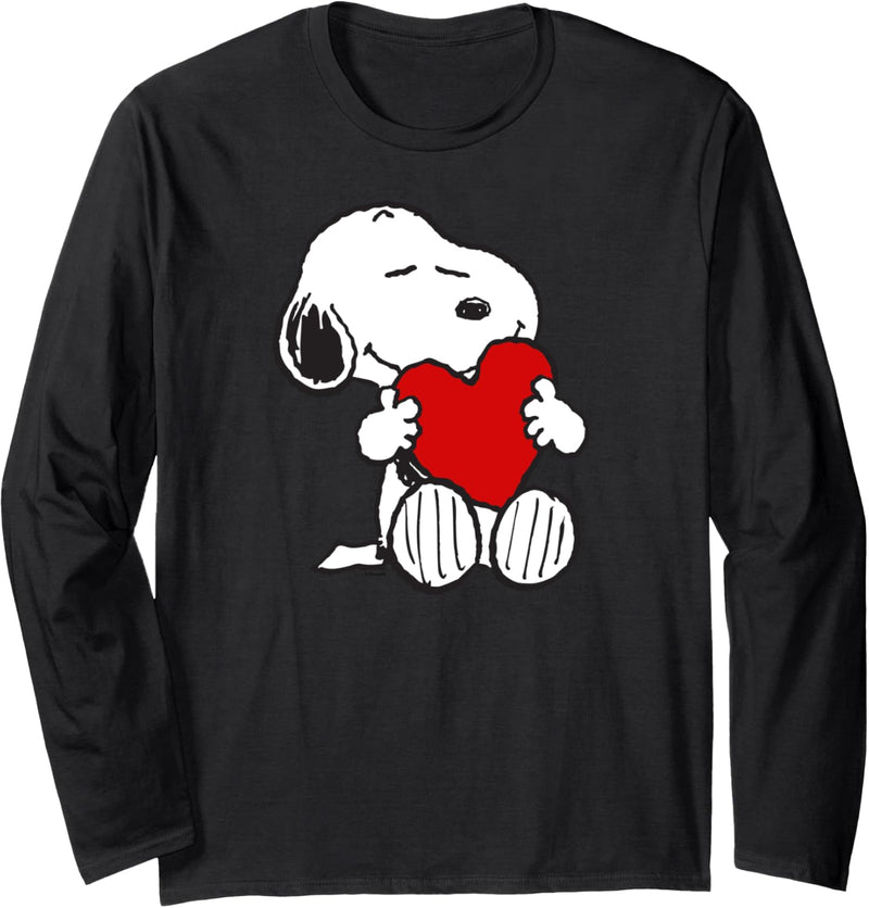 Peanuts Valentine Snoopy Liebe Langarmshirt