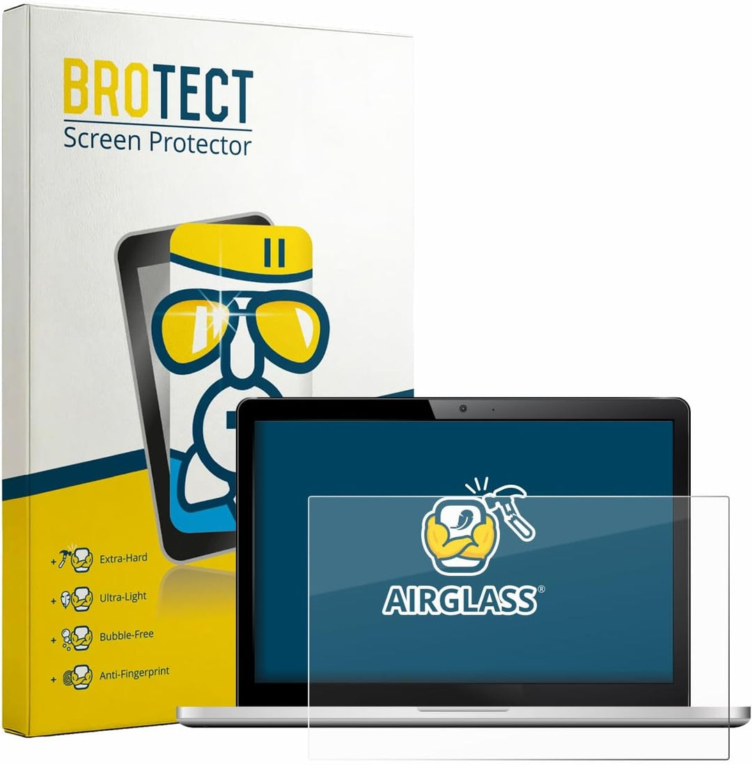 BROTECT 15.3" Schutzglas für Notebooks mit 15,3 Zoll (38.9 cm) [329 x 205.6 mm, 16:10] Schutzfolie P