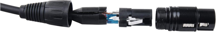 Pronomic XFJ-20 XLR zu Klinke Kabel (unsymmetrisches Mikrofonkabel, Länge 20m, säure- und ölfest, Sp