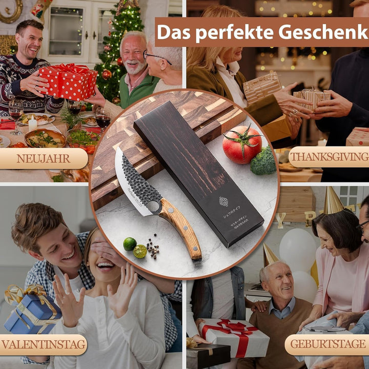 Küchenmesser Scharf, Klingenlänge 15 Cm Profi, Original Kochmesser Für Küche, Profi Messer Aus Japan