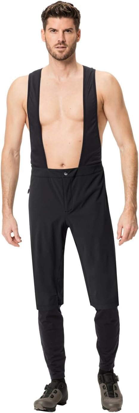 VAUDE Herren Hose Men's Kuro Warm Hybrid Bib Tights S Schwarz, S Schwarz