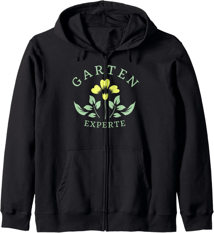 Garten Experte Gärtner Hobbygärtner Rente Ruhestand Geschenk Kapuzenjacke