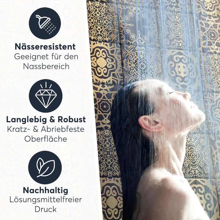 CREATISTO Mosaik Klebefliesen Stickerfliesen Fliesenfolie - Aufkleber Folie für Fliesen I Stickerfli