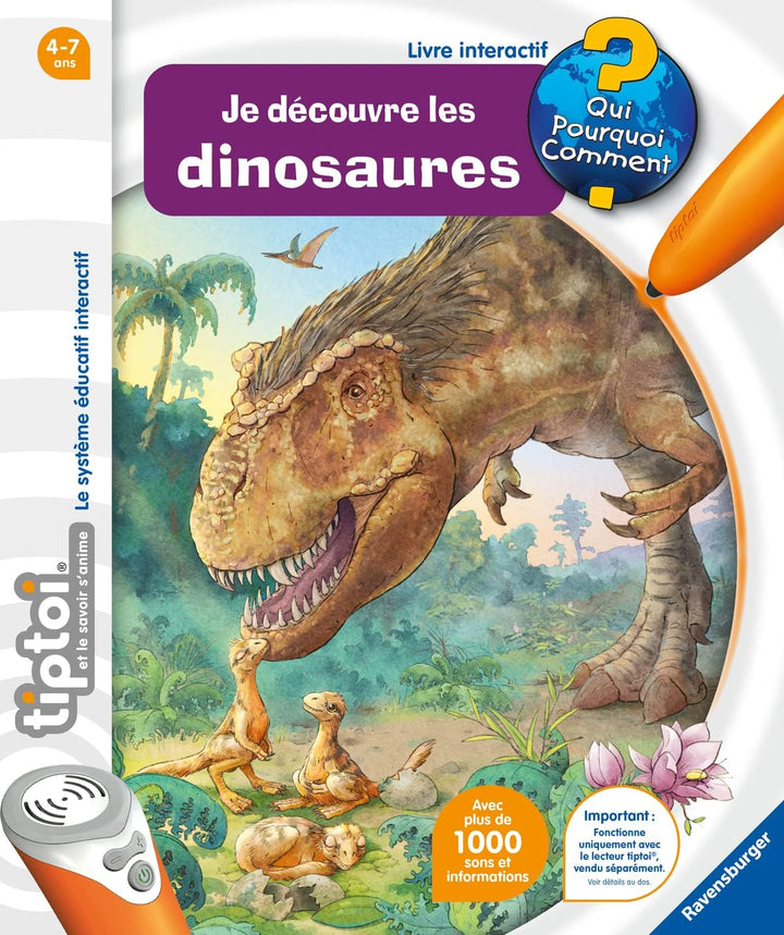 Ravensburger - tiptoi Komplett-Set interaktives Lesegerät + Buch Je, 4005556001439