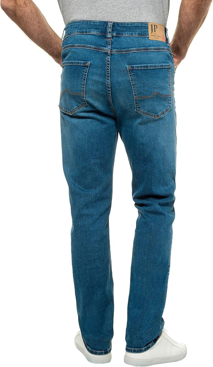 JP 1880 Herren grosse Grössen Übergrössen Menswear L-8XL Jeans, FLEXNAMIC®, Denim, Straight Fit 7228