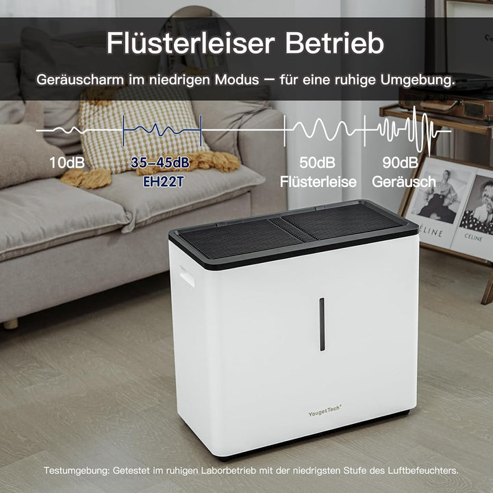 14.5 L Top Fill Luftbefeuchter, Verdunstungsme Luftbefeuchter, 3000 ml/h, automatische Abschaltung,