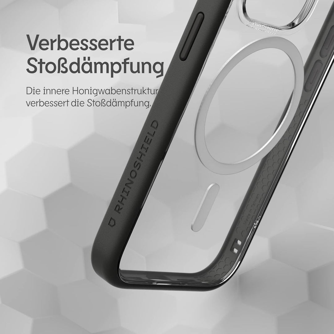 RhinoShield Modulares Case kompatibel mit MagSafe für [iPhone 14] | Mod NX - Überragender Magnet, In