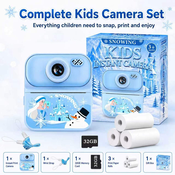 Spielzeug Frozen Toys sofortbildkamera Kinder Spielzeug ab 5-12 Jahre mädchen,Geschenk 5 6 7 8 9 10