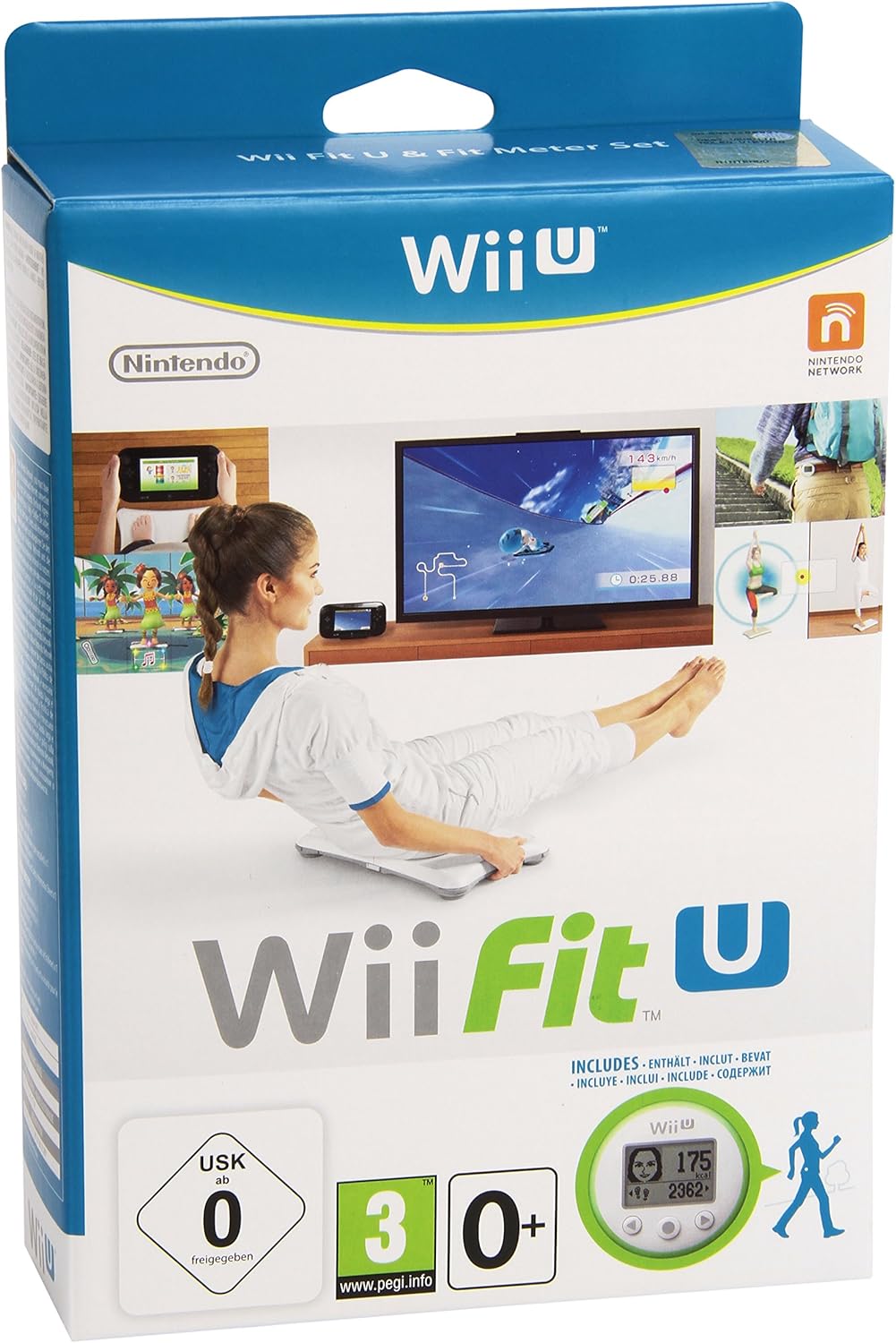 Nintendo Wii Fit U, Wii U + Fit Meter - Videospiele (Wii U + Fit Meter, Wii U, Fitness, 1/02/2014, E