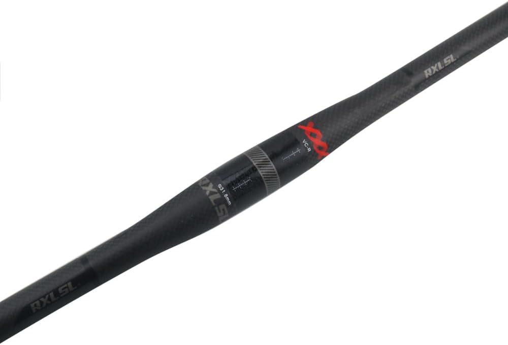 RXL SL 31.8 MTB Downhill Lenker 3K matt Lenker Carbon Riser MTB Lenker Carbon 680mm Rot X-3K matt Ri
