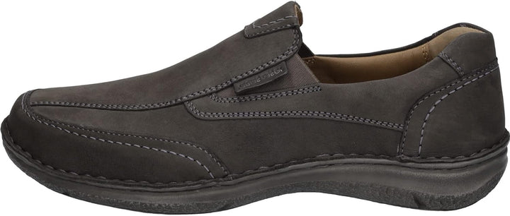Josef Seibel Herren Slipper Anvers 67,Weite K (Extra weit),Wechselfussbett, 39 EU X-Weit Grau Granit