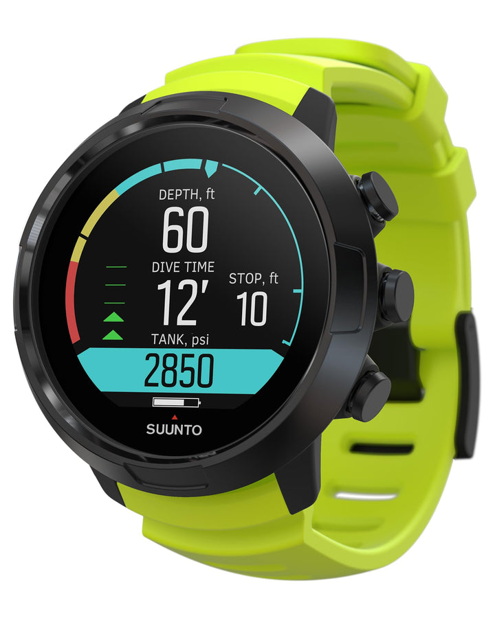 Suunto Dive D5 Tauchcomputer Schwarz/Grün, Schwarz/Grün