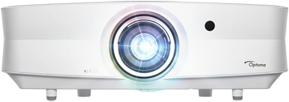 OPTOMA UHZ65LV Data Projector 5000 ANSI lumens DMD DCI 4K (4096 x 2160) 3D Ceiling/Floor Mounted Pro