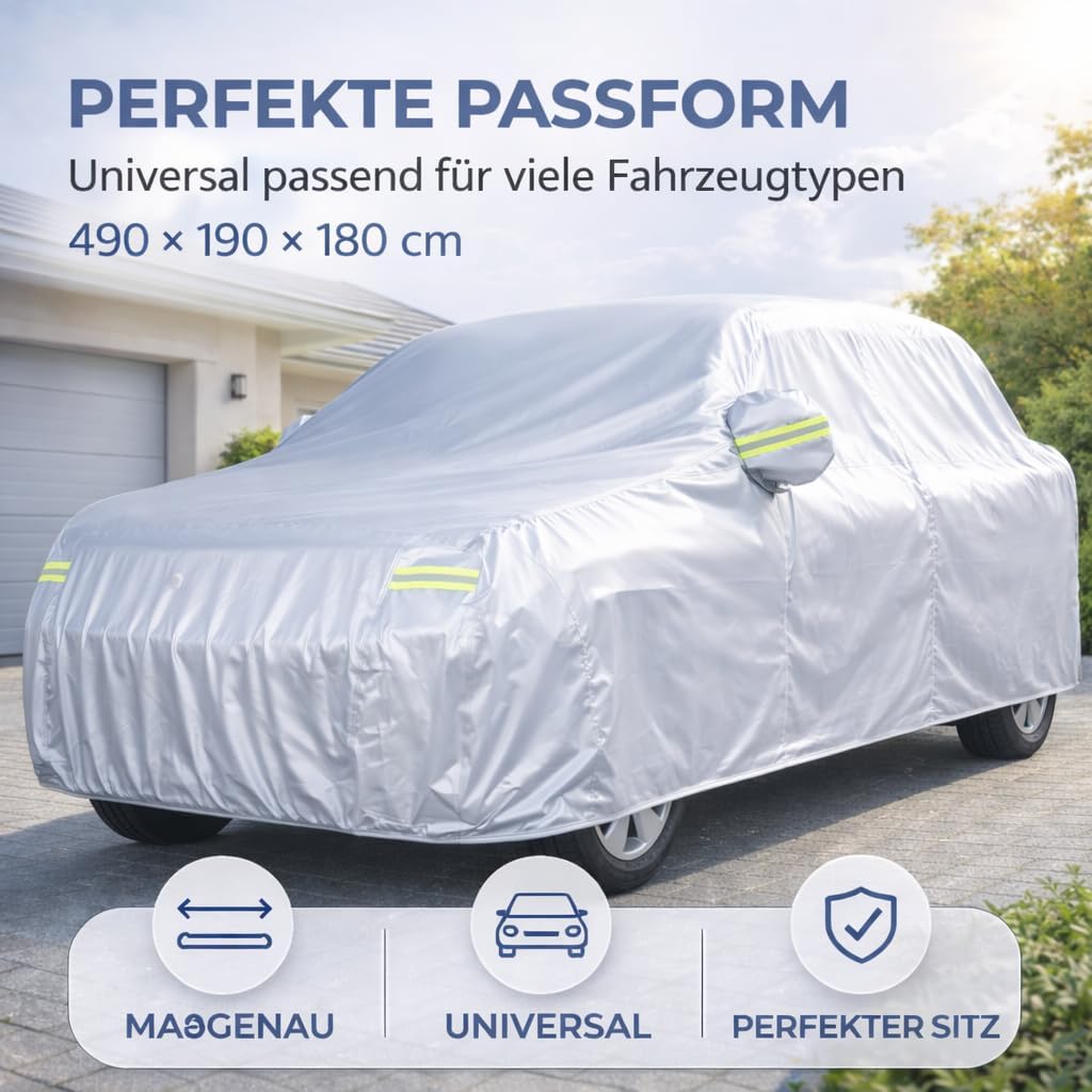 Autoplane SUV Abdeckplane - Auto Abdeckung & universale Autoschutzhülle - Autogarage - Car Cover - w