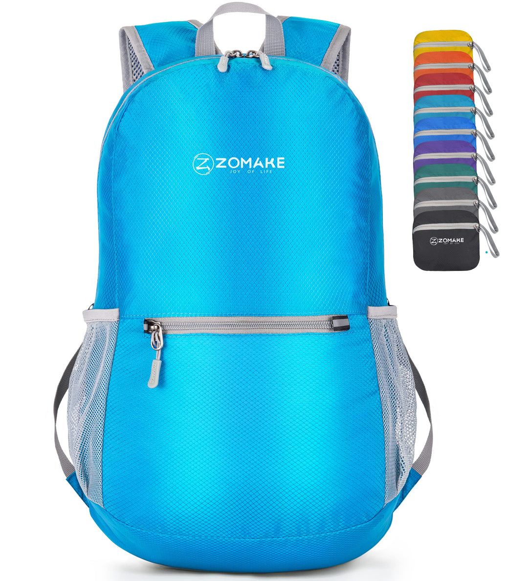 ZOMAKE Ultraleicht Faltbarer Rucksack Packbare Backpacks 20 L, Kleiner Faltbar Rucksäcke Wanderrucks