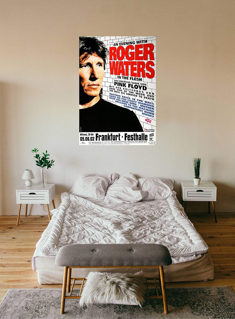 Roger Waters - In The Flash, Frankfurt 2002 » Konzertplakat/Premium Poster | Live Konzert Veranstalt