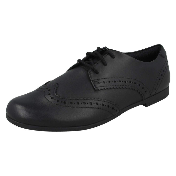 Clarks Damen Scala Lace Y Derbys 26 EU Schmal Schwarz, 26 EU Schmal Schwarz