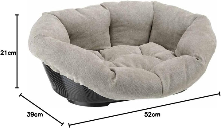 Ferplast SOFA' PRESTIGE Korb Schale Kunststoff Überzug gepolstert wasserabweisen