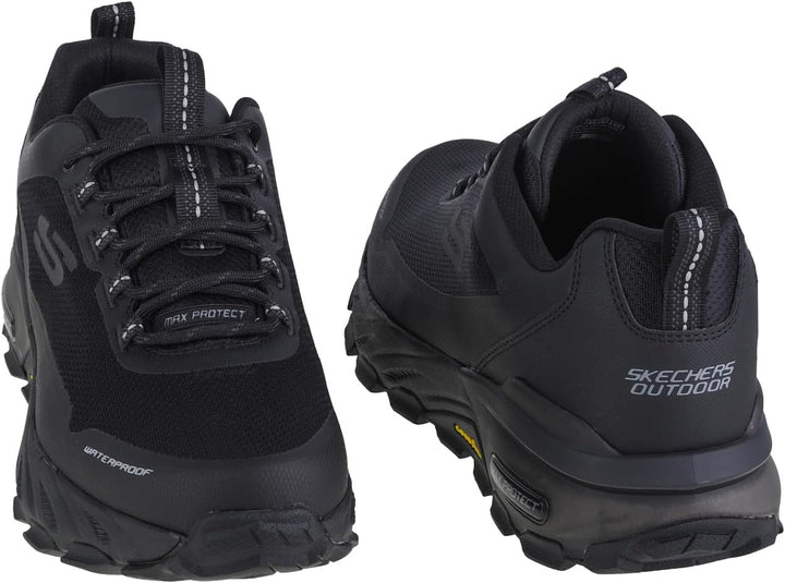 Skechers Unisex Max Protect Fast Track Sneakers 39 EU Black Synthetic Mesh Trim, 39 EU Black Synthet