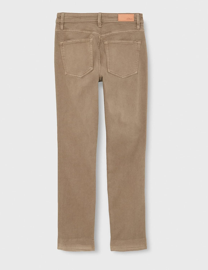 s.Oliver Damen Hose 34 Olive, 34 Olive
