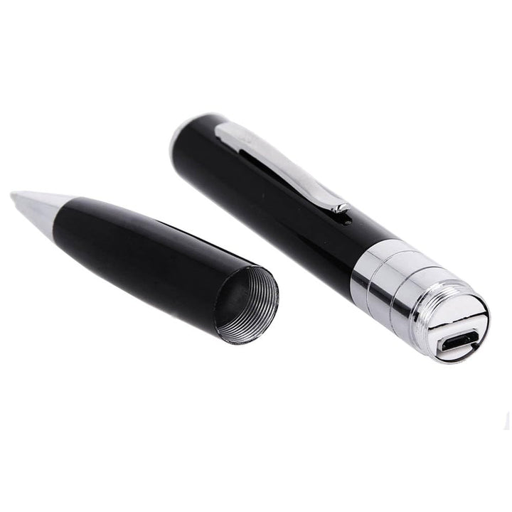 REY Versteckter Audio-Spionage-Stift-Rekorder, bis zu 32 GB, einschliesslich Micro-USB-Kabel, Handbu