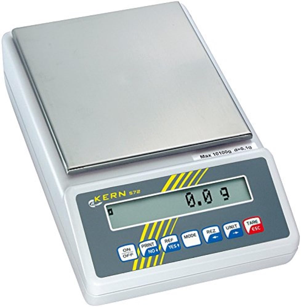 KERN Präzisionswaage 572-45 Wägebereich 0-12100 g 0,1g ZW Wägeplatte 200x160mm