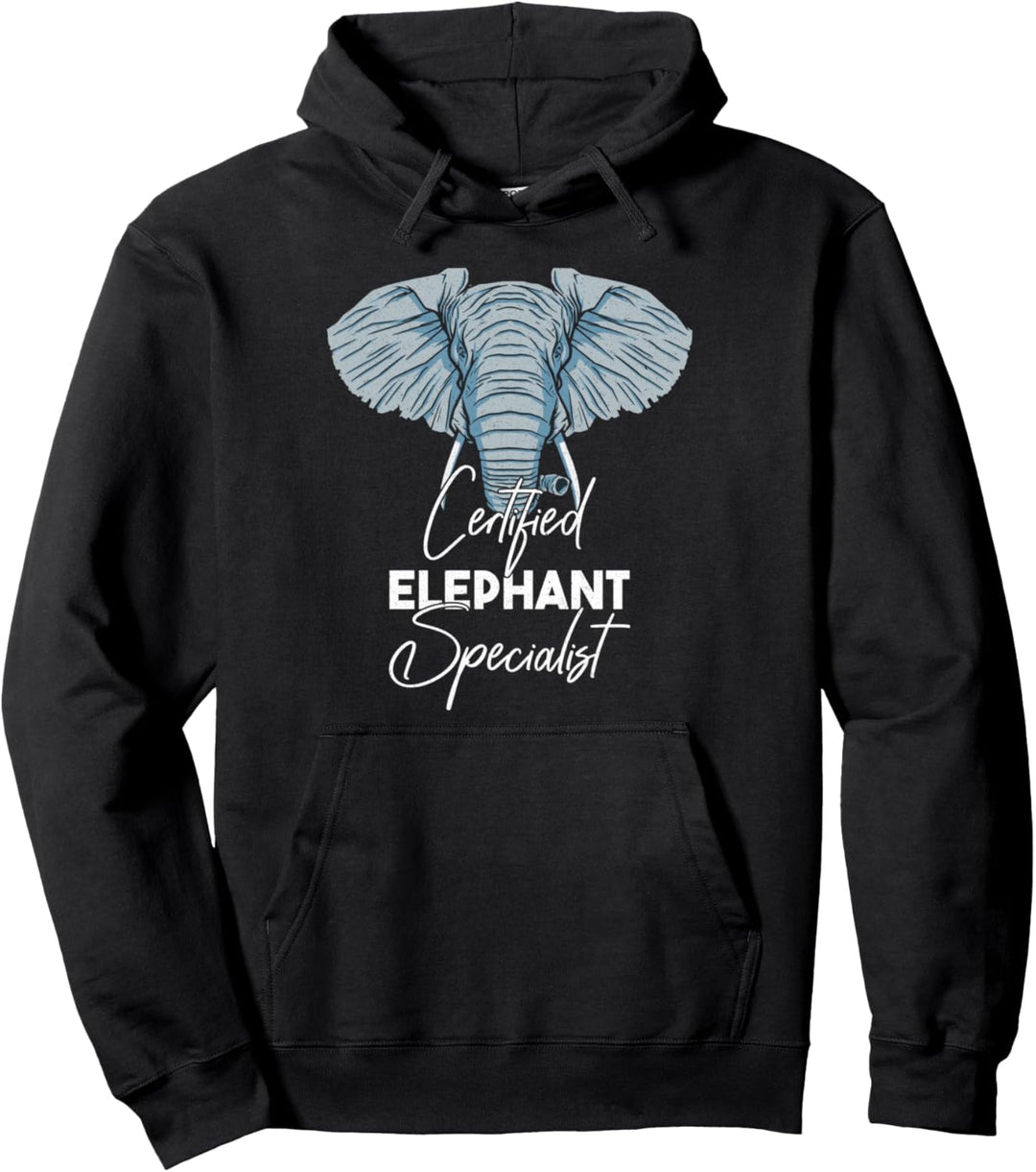 Certified Elephant Specialist Pullover Hoodie