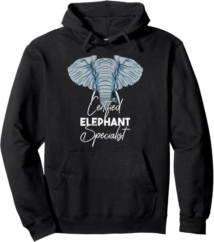 Certified Elephant Specialist Pullover Hoodie
