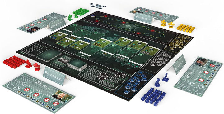 Modiphius 007 Spectre Brettspiel, Brettspiel, ab 14 Jahren, 2-4 Spieler, 20-45 Minuten Spielzeit, MU