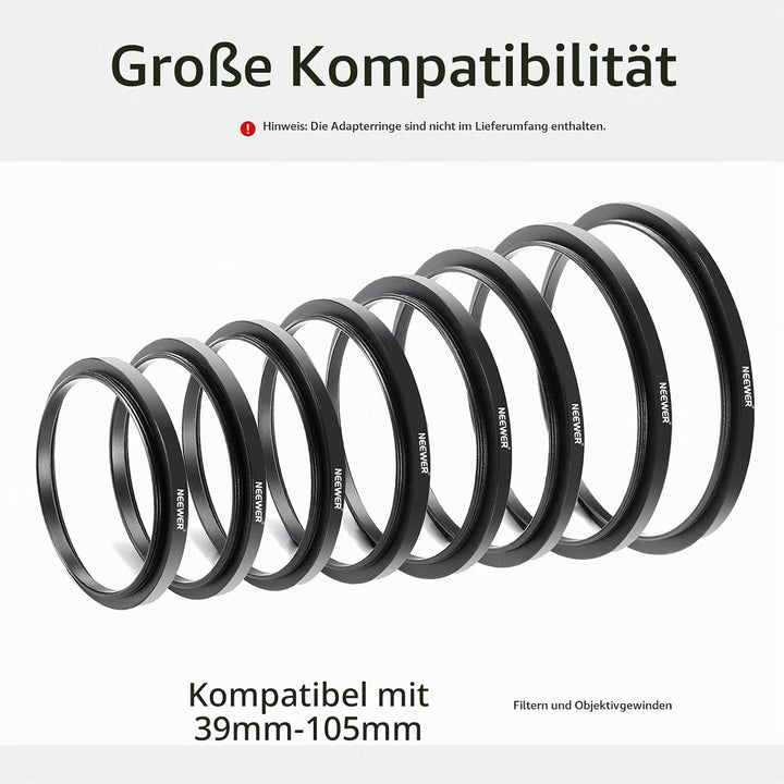 NEEWER Kameraobjektiv Schraubstock Reparaturwerkzeug für Objektive Filter | Verstellbereich des Ring