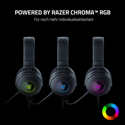 Razer Kraken V3 Hypersense - Kabelgebundenes USB-Gaming-Headset mit haptischer Technologie (TriForce