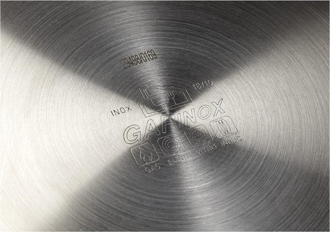 Lacor 14322 Garinox Bratentopf mit Deckel 22 cm 4 L