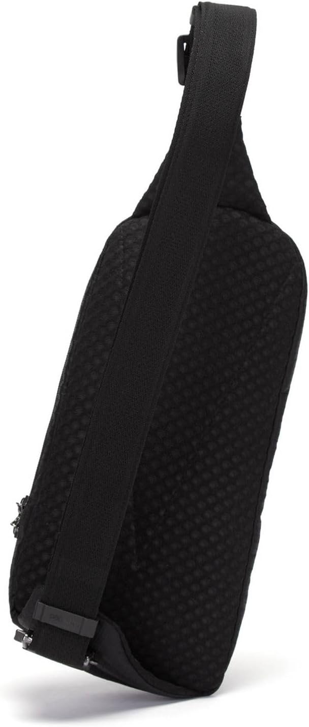 Pacsafe Vibe 150 - Anti-Diebstahl Cross-Body Pack, Diebstahlschutz Umhängetasche Schwarz / Jet Black