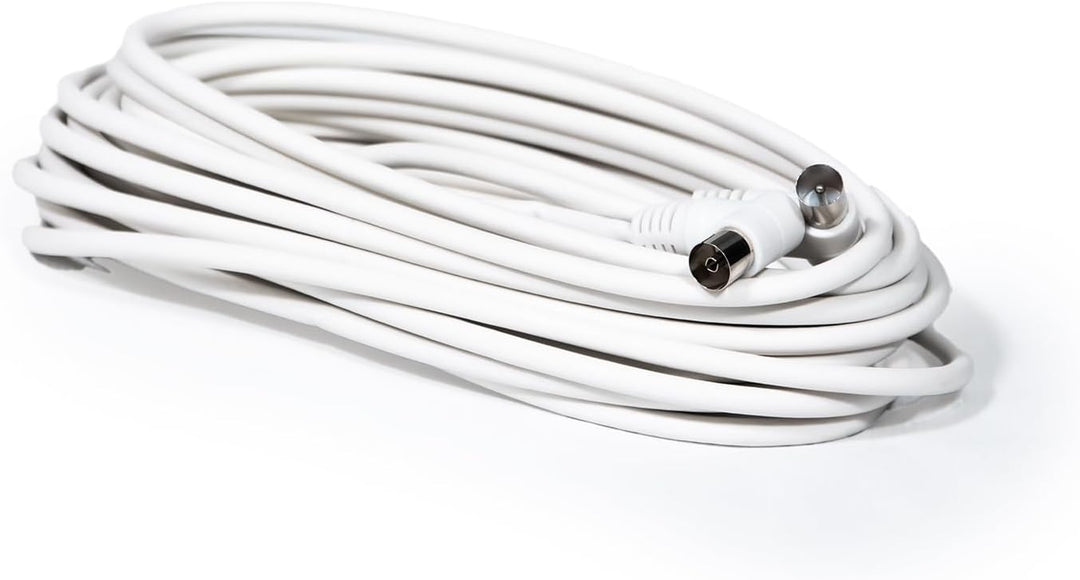 Levitantes 10 m RG6U TV-Kabel mit Stecker auf Stecker
