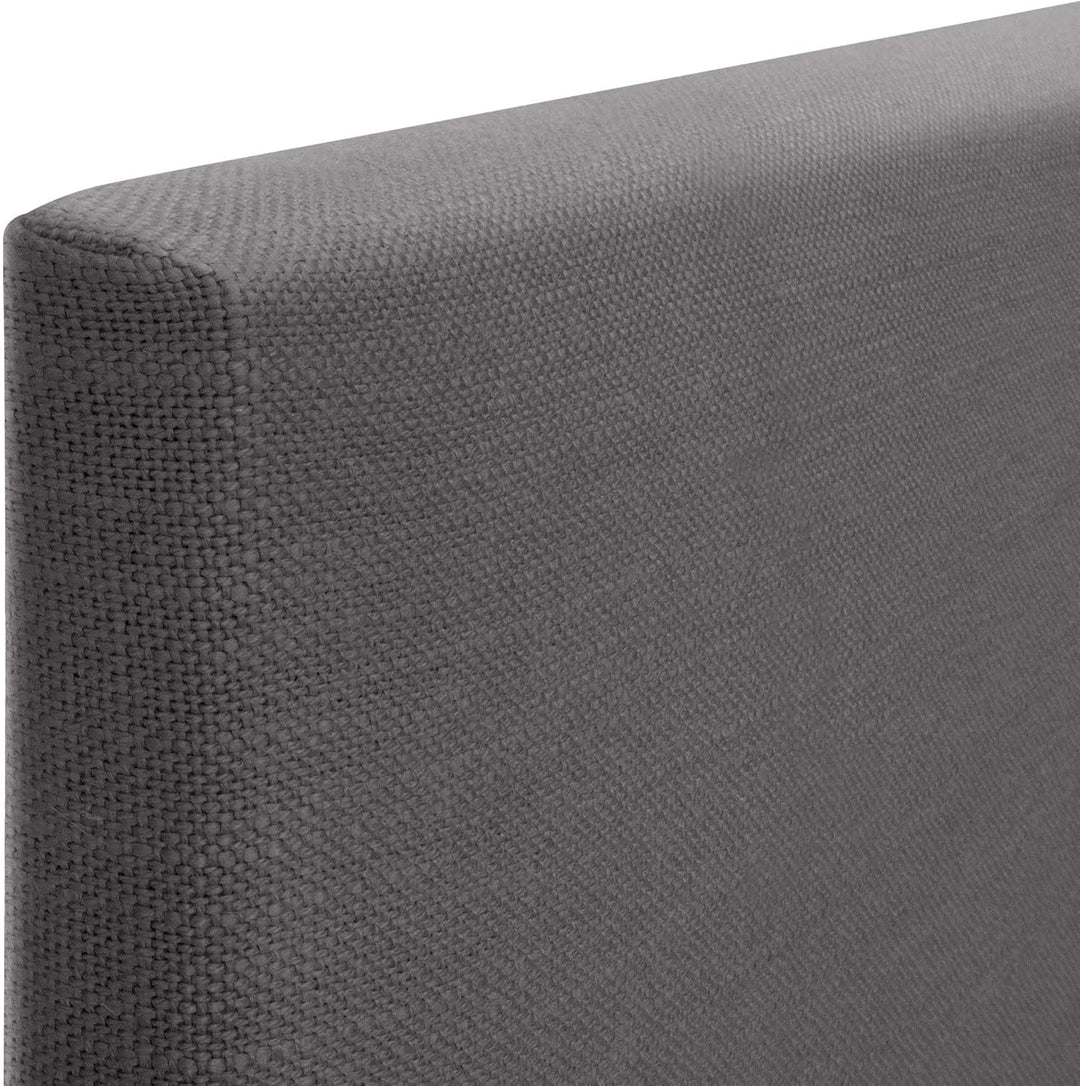 DHOME Plain Natural Linen Headboard gepolstertes Bett Kopfteil Modernes Schlafzimmer TOP Trending (D