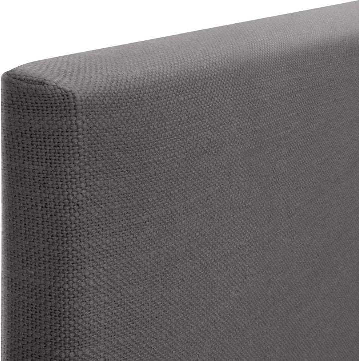 DHOME Plain Natural Linen Headboard gepolstertes Bett Kopfteil Modernes Schlafzimmer TOP Trending (D