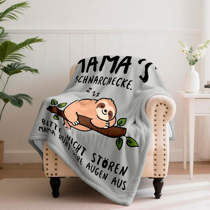 Geschenke für Mama Weihnachten, Geburtstagsgeschenk für Mama, Kuscheldecke Geschenk für Mutter zum G