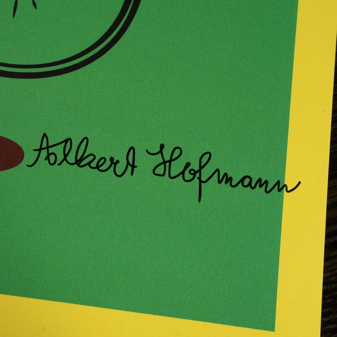 Bicycle Day 1943 Albert Hofmann Signed Autograph LSD Psilocybin Formel