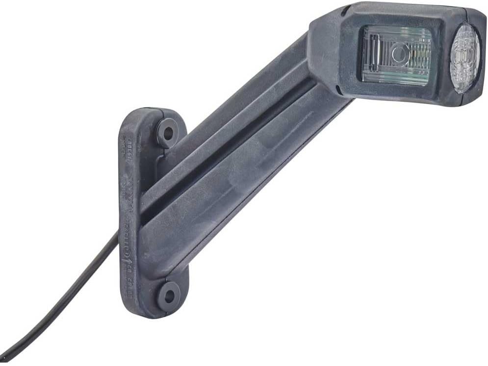 HELLA - Umrissleuchte - LED - 12/24V - Kabel: 150mm - Stecker: Flachsteckhülse - rechts/seitlicher A