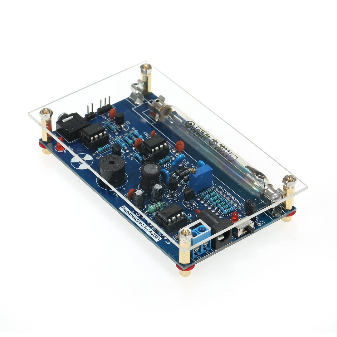 Shkalacar DIY Miller Tube Zusammengebautes Strahlungsdetektorsystem, Tube Nuclear Radiation Detector