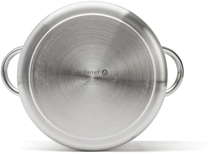 De Buyer – 3507.24 – Kochtopf/Deckel, Durchmesser 24 cm