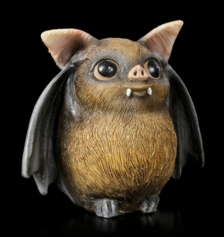 DREI weise Fledermaus Figuren - Nichts sehen, Nichts hören, Nichts sehen, 3er Set | Witzige Tierfigu