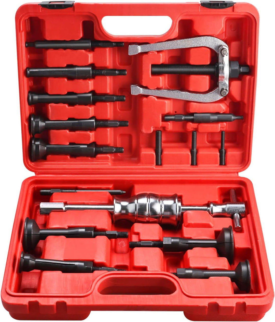 BOOMSTART 16tlg Innenlager Abzieher Innenabzieher Set, 5-58mm Lager Innenabzieher Set, Kugellager La