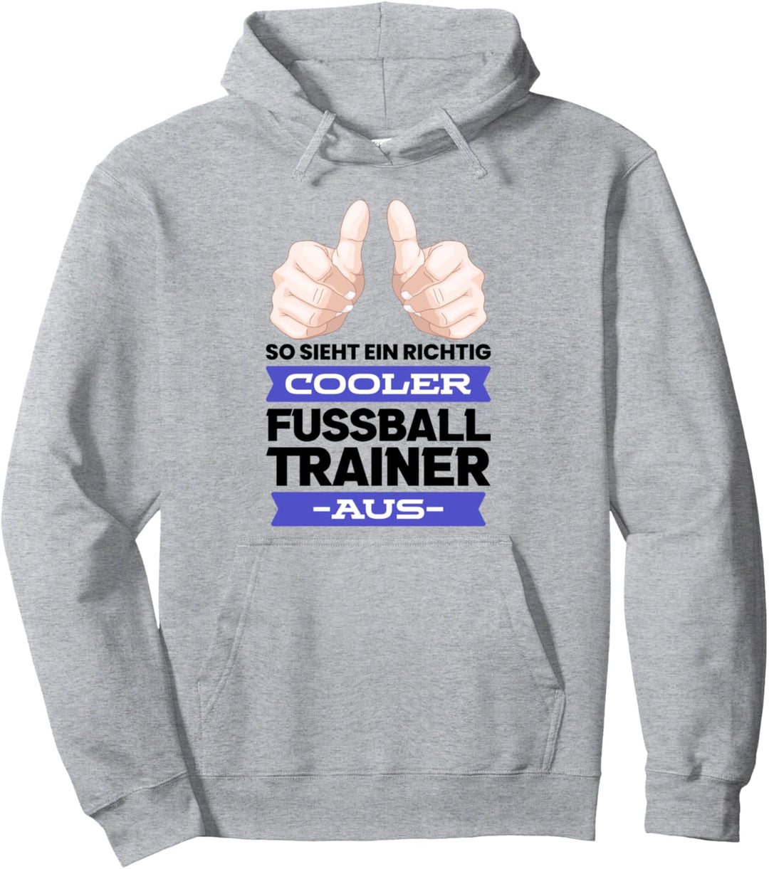 Bester Fussballtrainer Geschenk Spruch Danke Fussball Coach G Pullover Hoodie